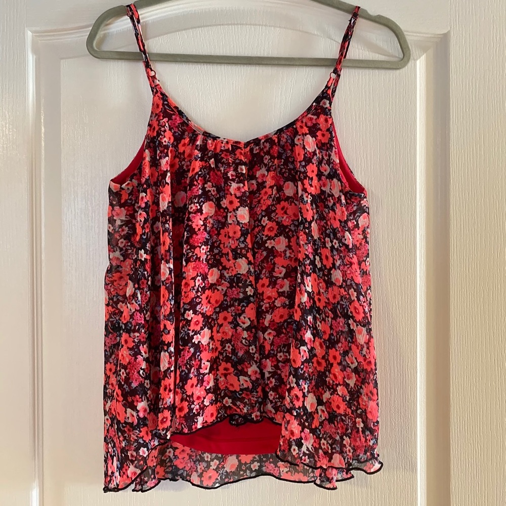 Express Floral Top - Picture 2 of 7